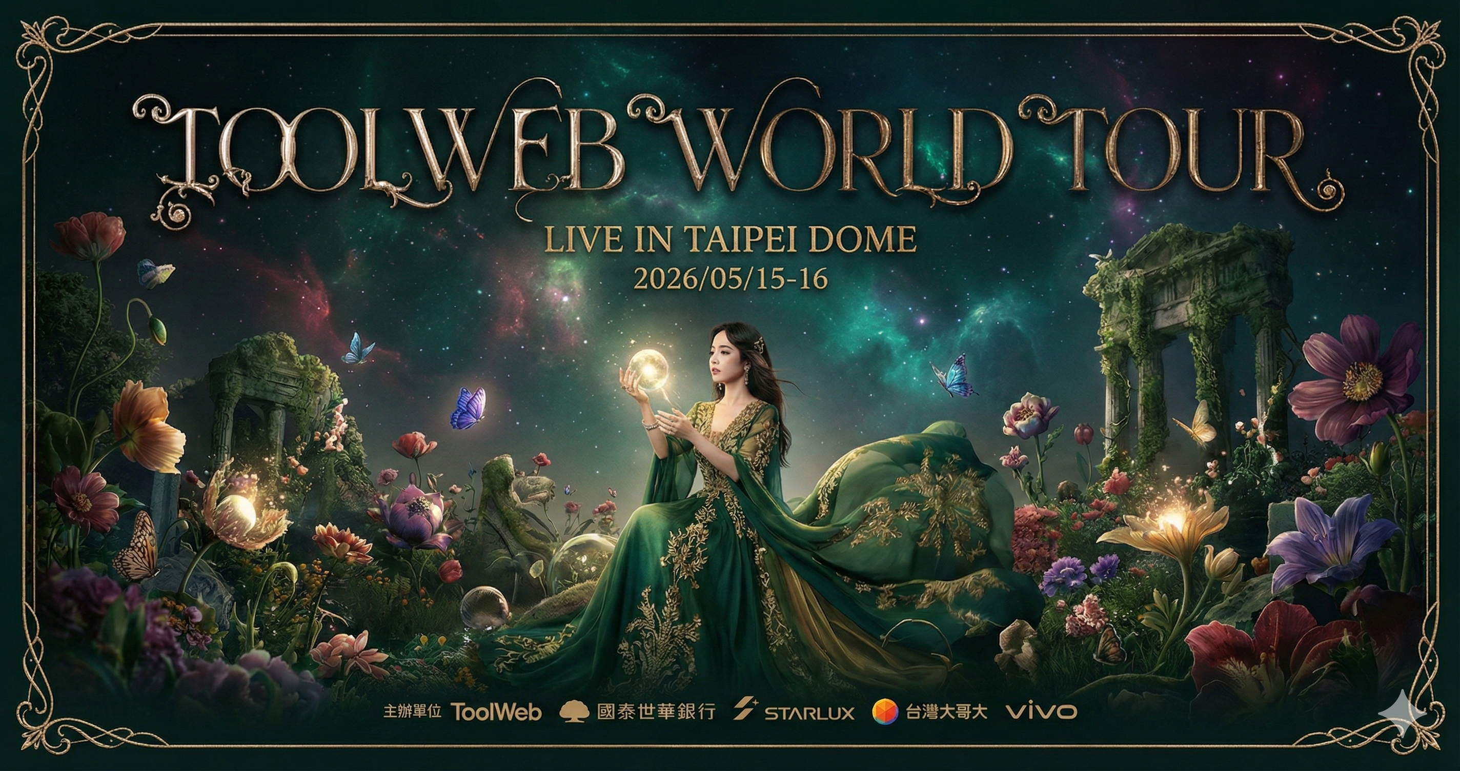 Galaxy Echoes Concert Visual